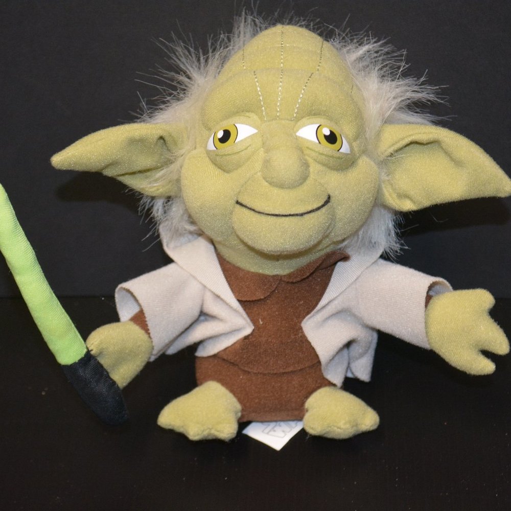 Star Wars Big Head Old Yoda Plush Stuffed Animal